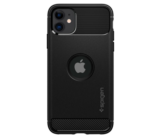 Etui Rugged Armor do iPhone 11 matt czarne - 519933 - zdjęcie 2